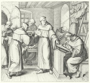 Maarten Luther, vicaris van Saksen en Thüringen door Gustav Ferdinand Leopold Konig