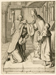 Maarten Luther wordt tot priester gewijd