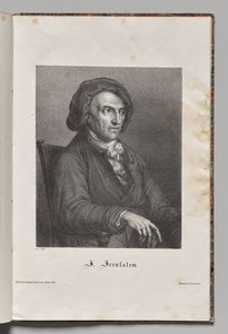 Duitslands Beroemde Auteurs: Portret van Johann Friedrich Wilhelm Jerusalem
