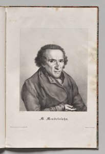 Duitslands Beroemde Auteurs: Portret van Moses Mendelssohn