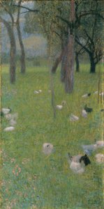Na de regen door Gustav Klimt
