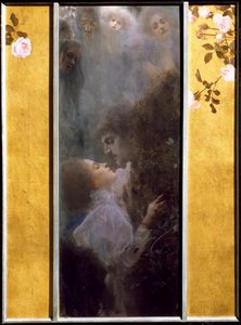 Allegorie van de liefde door Gustav Klimt
