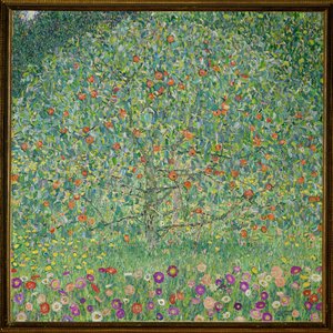 Appelboom I door Gustav Klimt