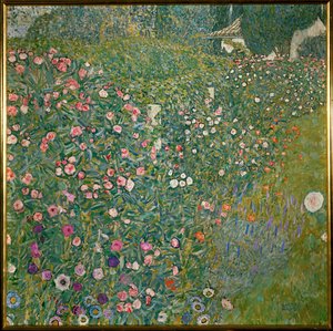 Italiaans tuinlandschap door Gustav Klimt