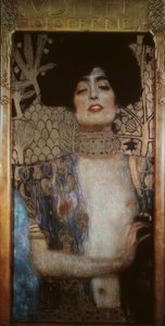 Judith met het hoofd van Holofernes door Gustav Klimt