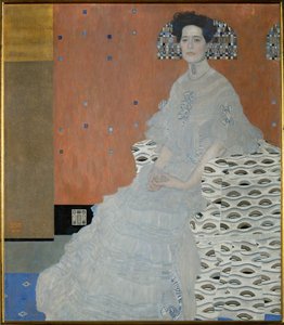 Mevrouw Fritza Riedler door Gustav Klimt
