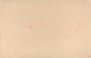 Liggende Vrouw door Gustav Klimt