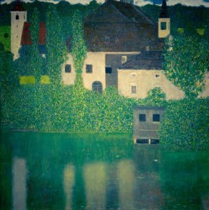 Schloss Kammer am Attersee I door Gustav Klimt