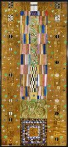 De ridder door Gustav Klimt