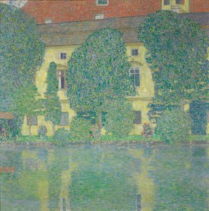 De Schlosskammer aan de Attersee III door Gustav Klimt