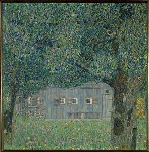 Opper-Oostenrijkse boerderij door Gustav Klimt