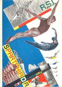 Moskou Spartakiade, 1928 door Gustav Klutsis