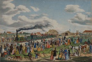 Opening van de München-Augsburg spoorlijn op 1 september 1839, 1839