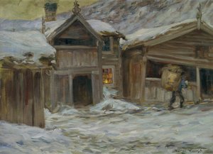 Sandbu boerderij in Vaagaa (Vågå)