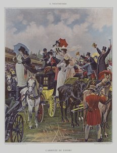 De Aankomst van de Favoriet door Gustav Wertheimer