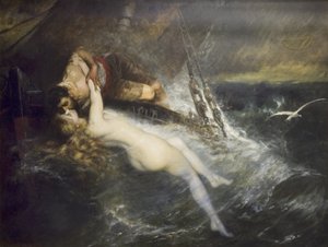 De Kus van de Sirene door Gustav Wertheimer