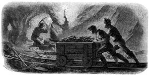 Kwartswinning, Californië door Gustave Adolphe Chassevent Bacques