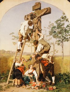 Het heiligdom versieren