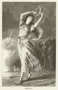 Esmeralda door Gustave Brion