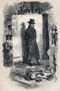 Javert, illustratie van de roman 
