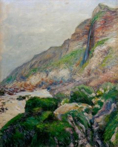 Klip in Normandië door Gustave Caillebotte