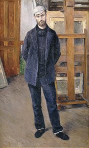 Portret van Pierre Rabot, Volledig; Portrait de Pierre Rabot, en Pied, 1893 door Gustave Caillebotte