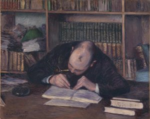 Portret van de Boekhandelaar E. J. Fontaine, 1885