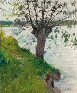 Wilg aan de rivier; Saule au bord de la rivière, c. 1891