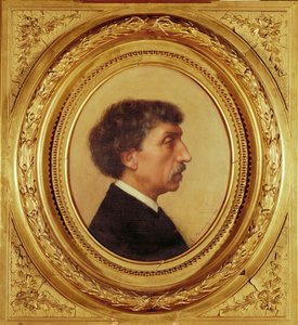 Charles Garnier, architect, wiens plannen voor de nieuwe ... door Gustave Clarence Rodolphe Boulanger