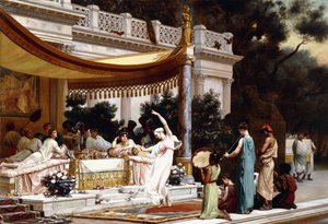 Aangename uren in het huis Lucullus, 1977 door Gustave Clarence Rodolphe Boulanger