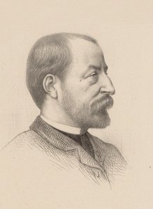 Portret van de componist Camille Saint-Saëns 1835-1921, 1884