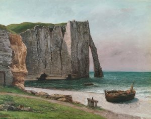 Rotsen van Etretat (La falaise d