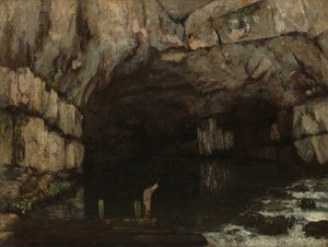De Grot van de Loue door Gustave Courbet