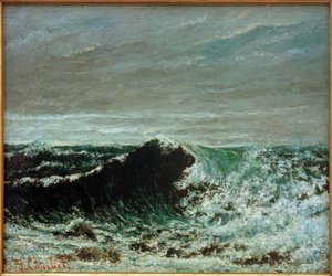 De golf door Gustave Courbet