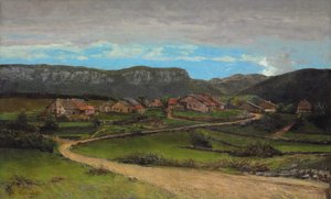 Landschap bij Ornans, ca. 1865