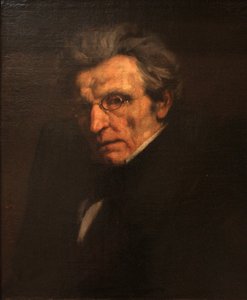 Portret van Charles Suisse door Gustave Courbet