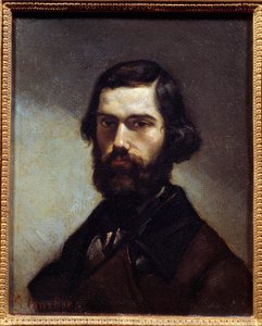 Portret van Jules Valles (1832-1885) schrijver, journalist en politicus