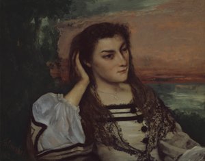 Rêverie (Portret van Gabrielle Borreau)
