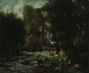 De Beek van Les Puits-Noir, ca. 1855