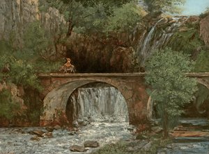 De Grote Brug door Gustave Courbet