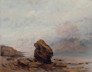 De geïsoleerde rots, ca. 1862