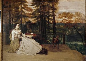 De Dame van Frankfurt door Gustave Courbet