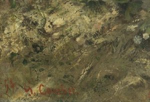 De Ontmoeting of Bonjour M. Courbet (detail) door Gustave Courbet