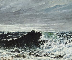 De golf door Gustave Courbet