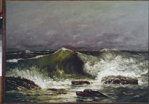 De golf door Gustave Courbet