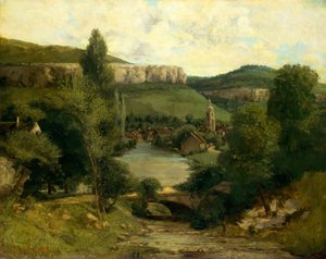 Uitzicht op Ornans