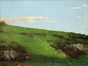 Wiesenhang bij Ornans, 1862