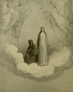 Gustave Doré - Paradiso, c. XXI, v. 1-3 door Gustave Dore