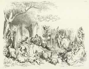 Een pastorale onder Lodewijk XV