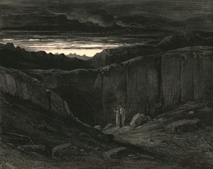 Alle hoop verlaten, gij die hier binnentreedt, c1890 door Gustave Dore